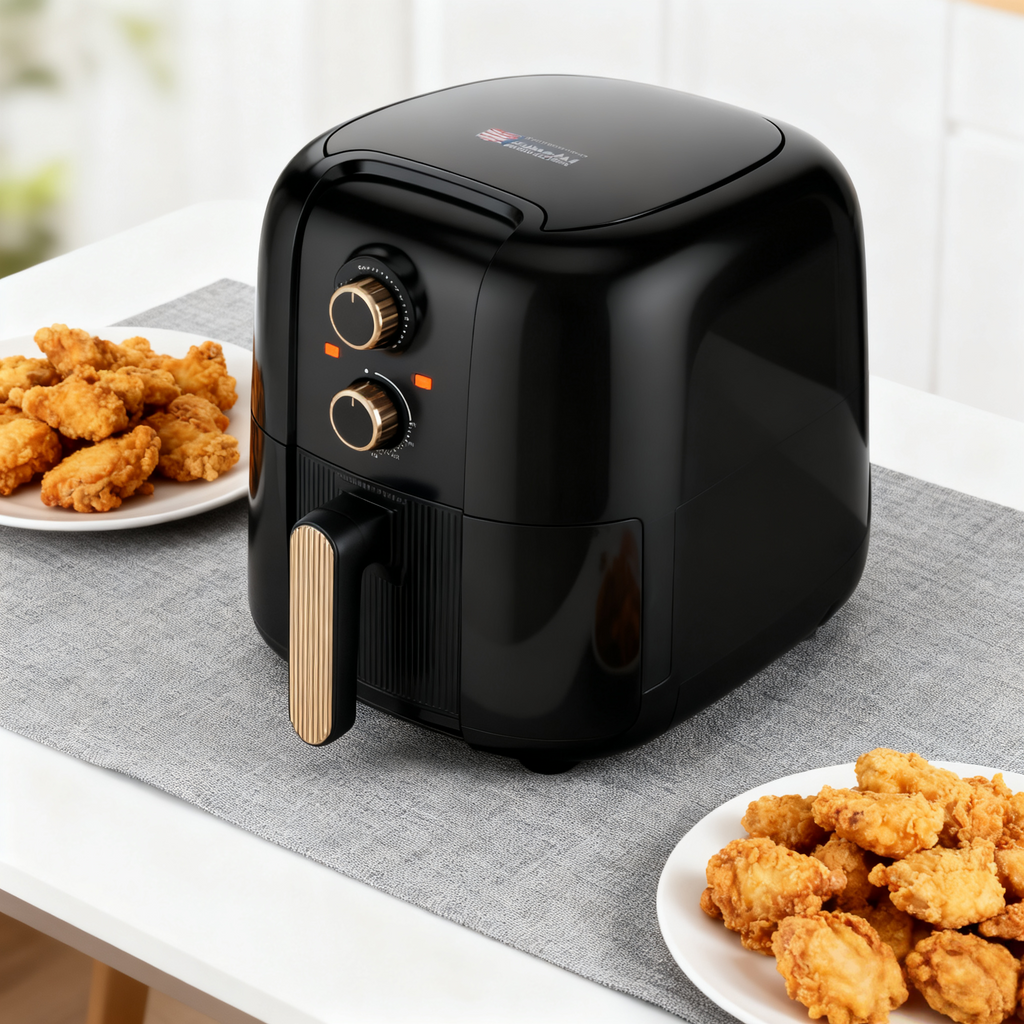 10L Dual-Control Air Fryer – Mechanical