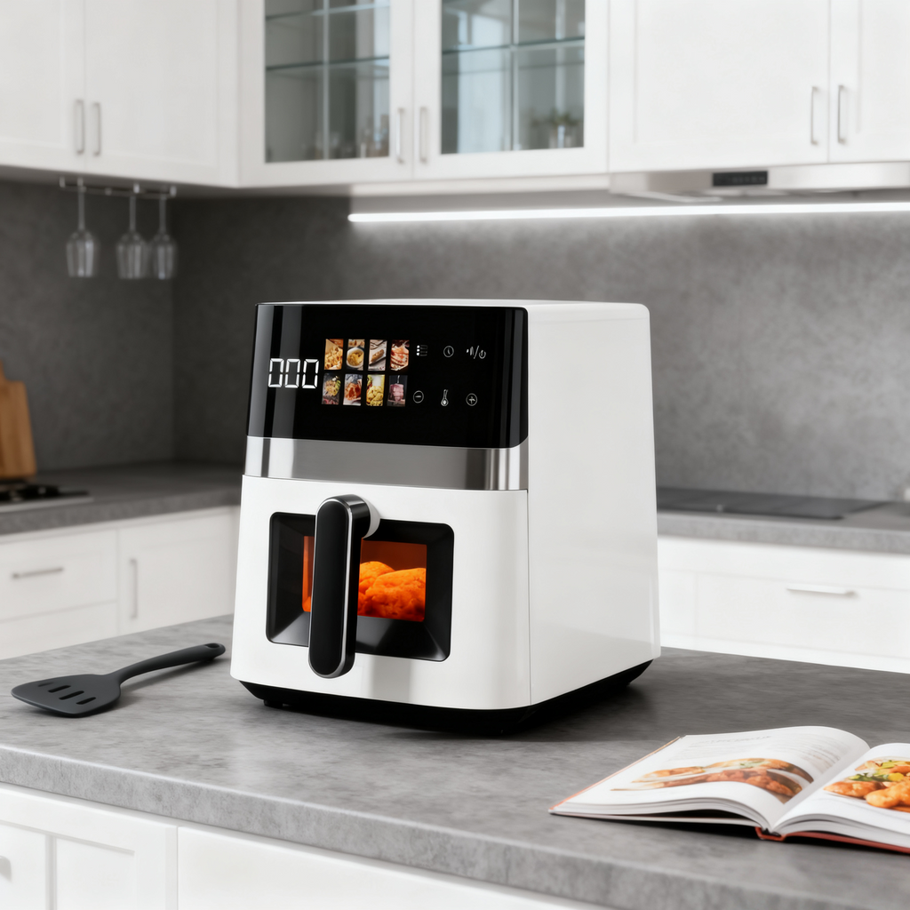 6L Smart Multifunction Air Fryer – Transparent View