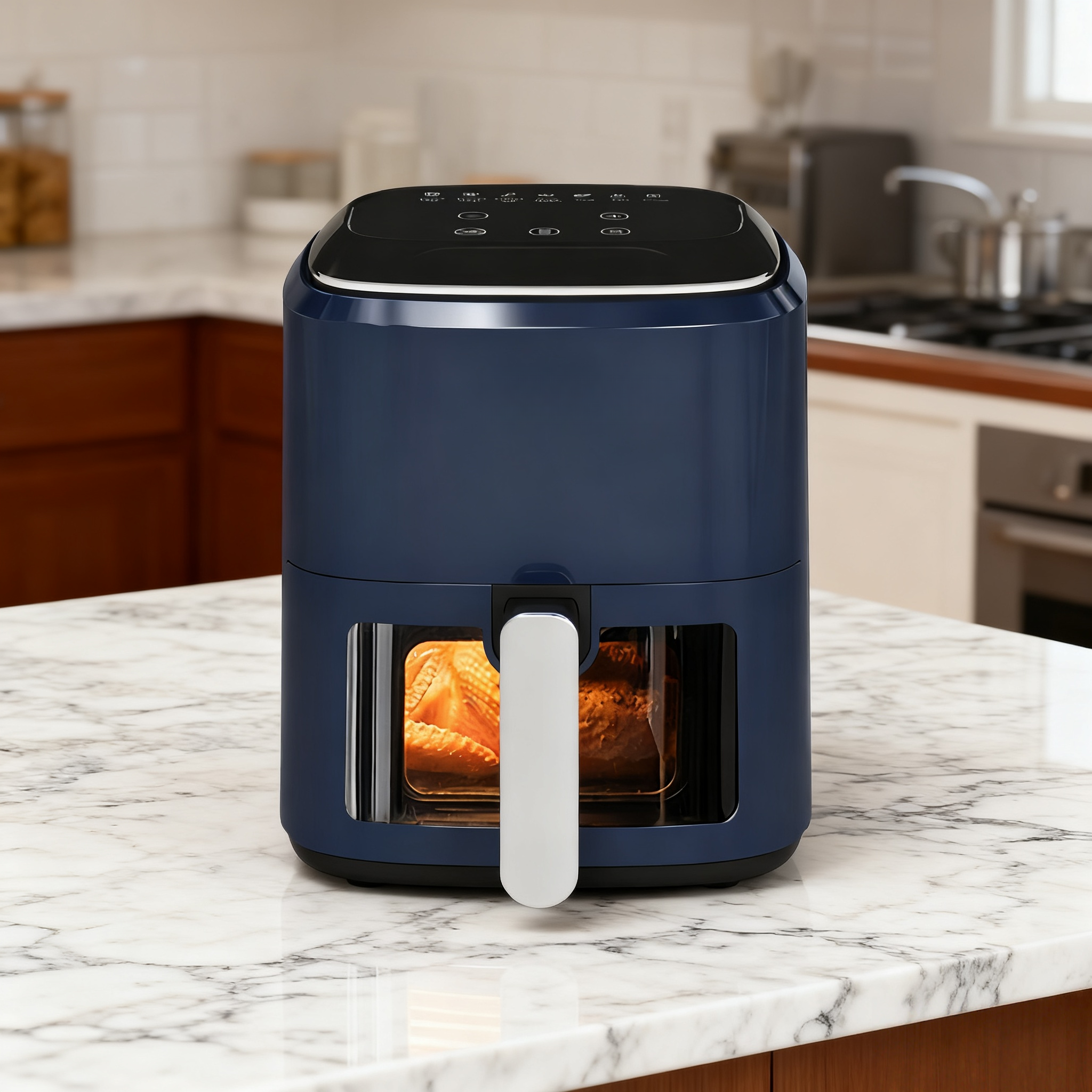 6L Smart Oil-Free Air Fryer – Touchscreen