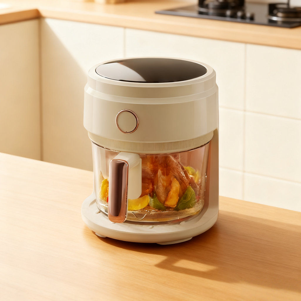 Glass Smart Air Fryer – Touchscreen