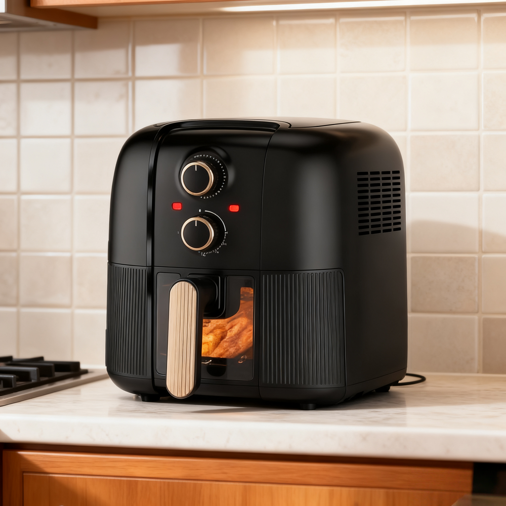 10L Dual-Control Air Fryer – Mechanical