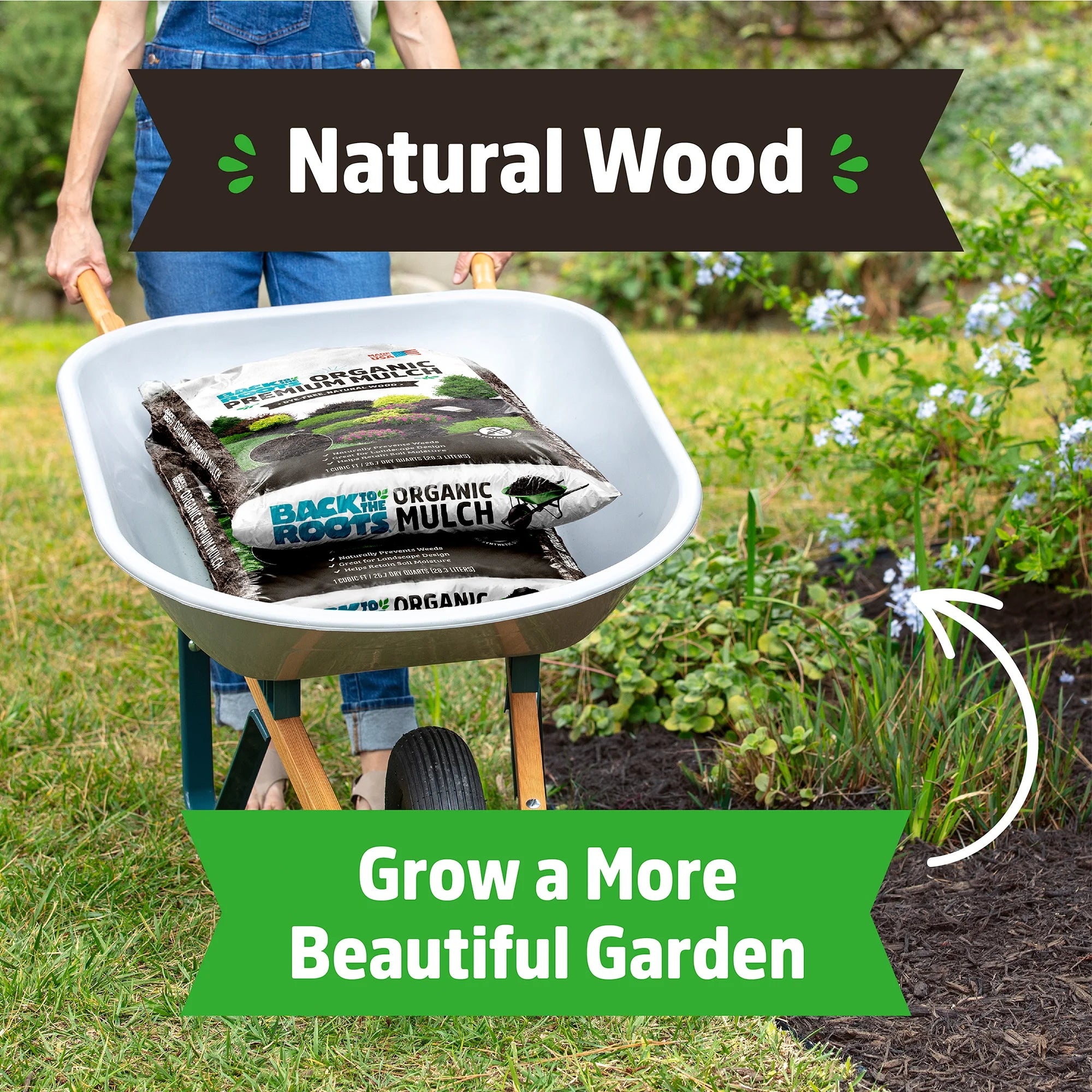 Organic Bark Bagged Mulch (10 1cu. ft. Bags)