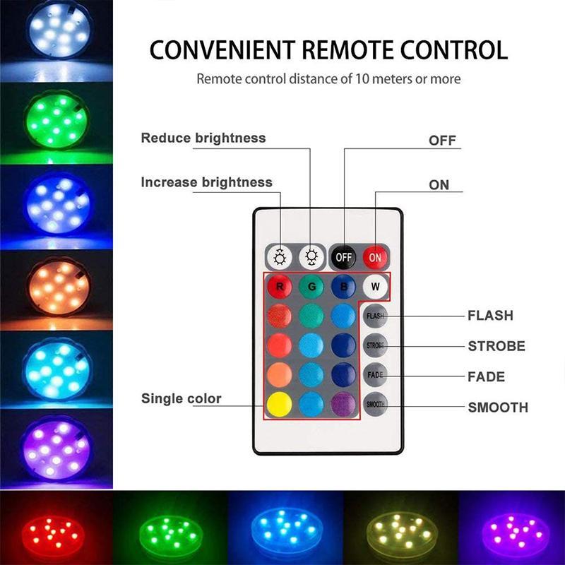 Remote Control Waterproof Magnet Suction LED Light | Bowlift