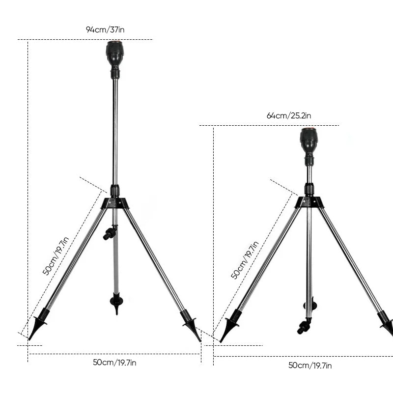 Rotating Tripod Sprinkler | Bowlift