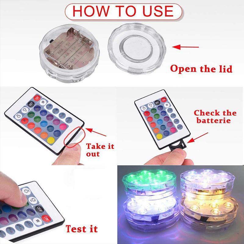 Remote Control Waterproof Magnet Suction LED Light | Bowlift