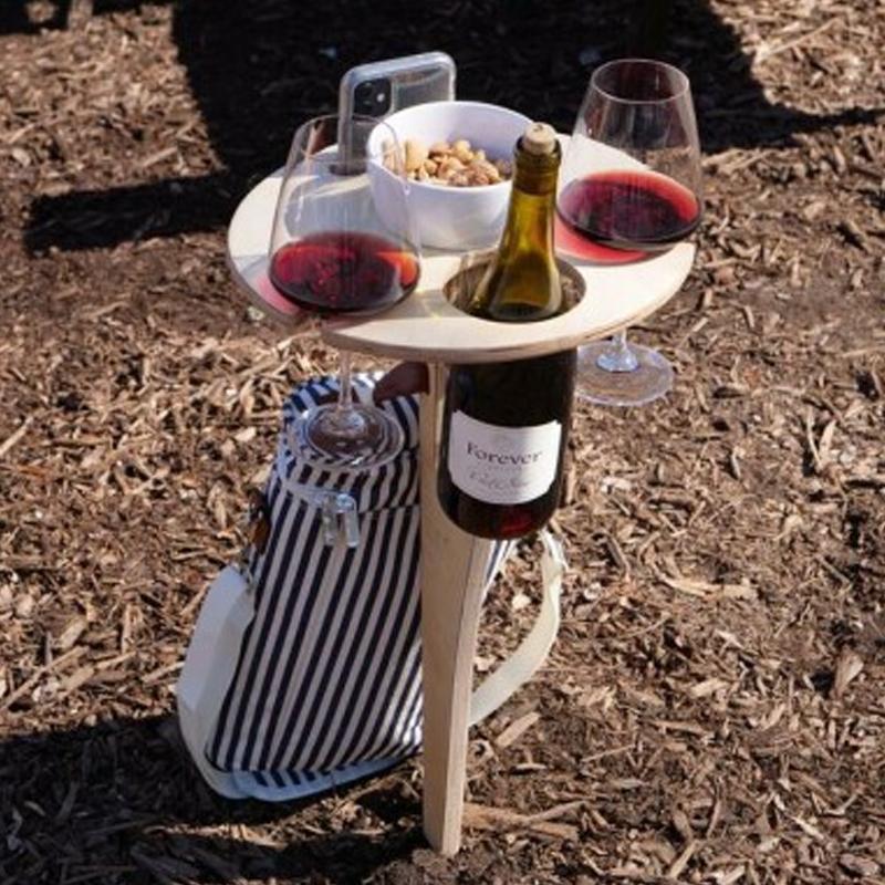 BowLift | Outdoor portable do-it-yourself wine rack