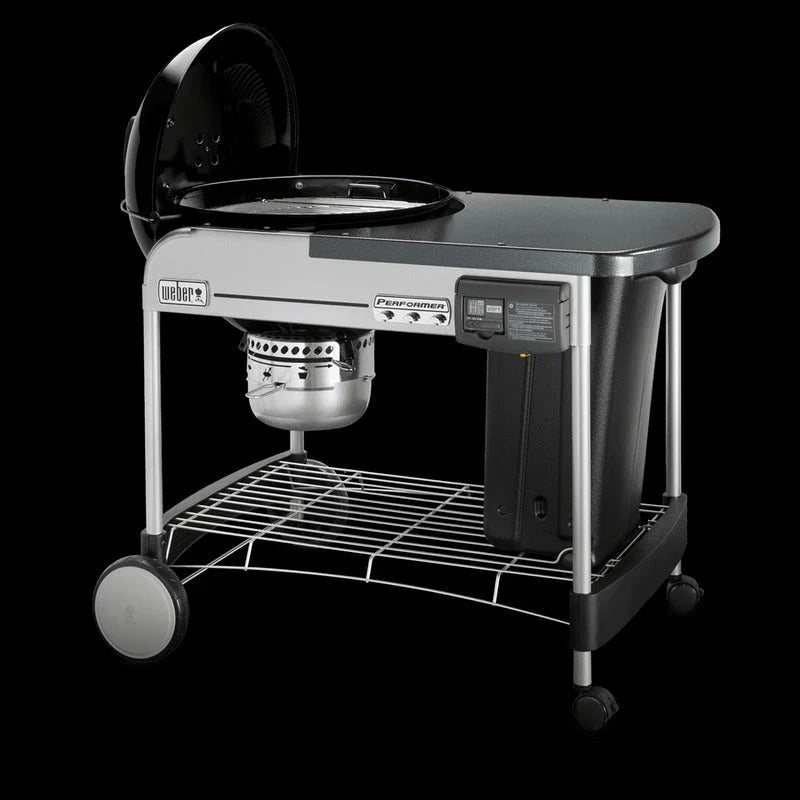Weber Performer Deluxe 22′ Black Charcoal Grill