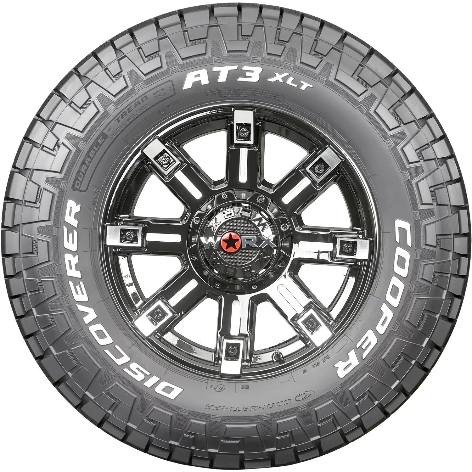 Cooper Discoverer AT3 XLT All-Terrain Tire 285/75R16, 10-ply, E – suitable for light commercial vehicles and Hummer H3 models