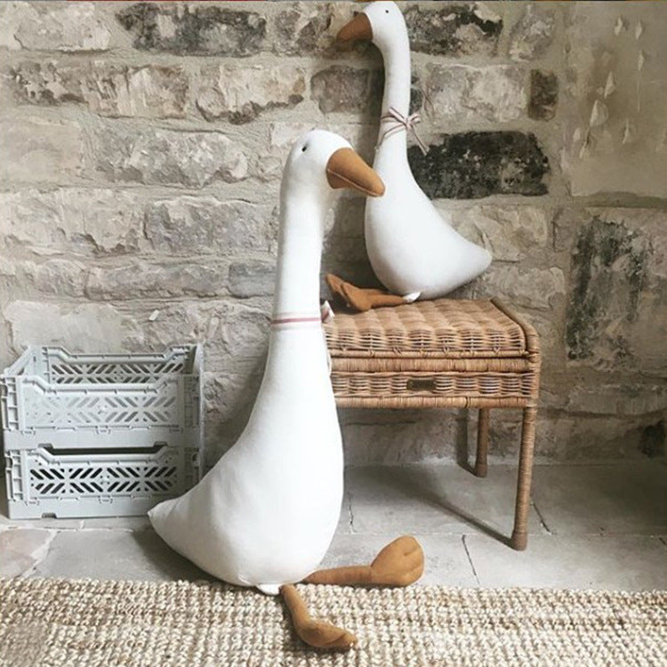 Goose Doll Plush Toy Pillow