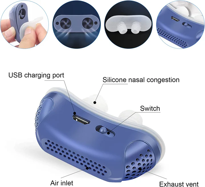 Micro CPAP Sleep Apnea Machine for Travel & Anti-Snoring