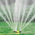 BRotating Sprinkler for Lawn | 360° Coverage, Water-Saving Technology & Adjustable Spray for Efficient Garden Irrigation