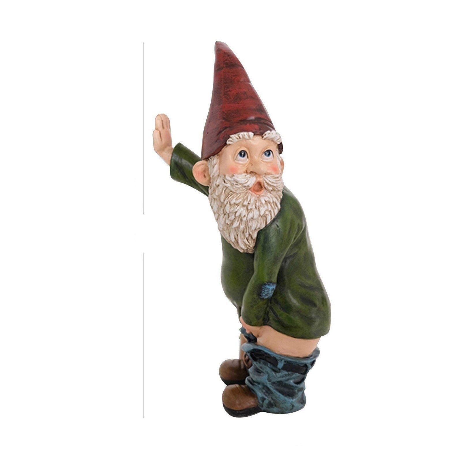 Playful Garden Gnome: Garden Decoration