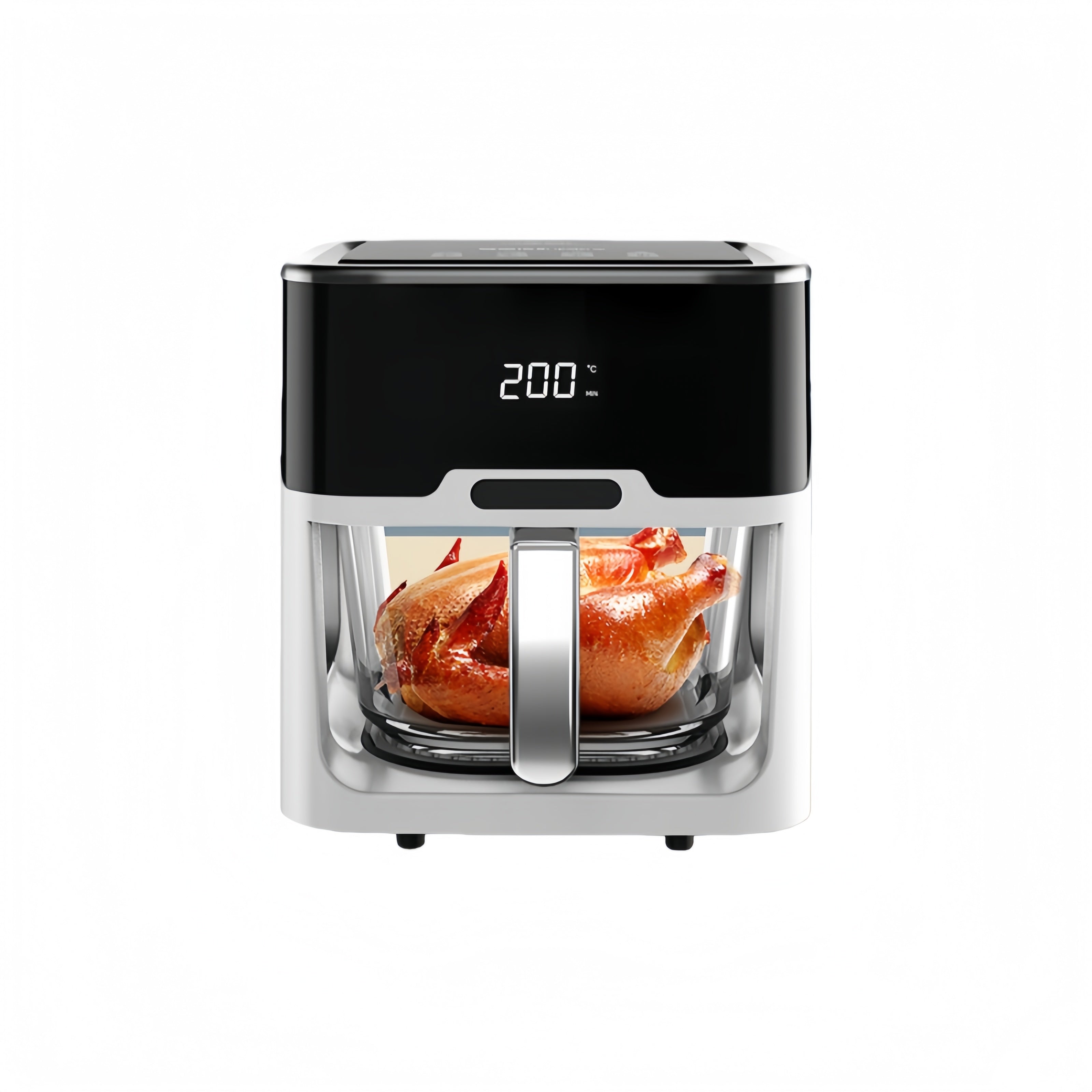 5L Smart Voice & Touch Air Fryer – White