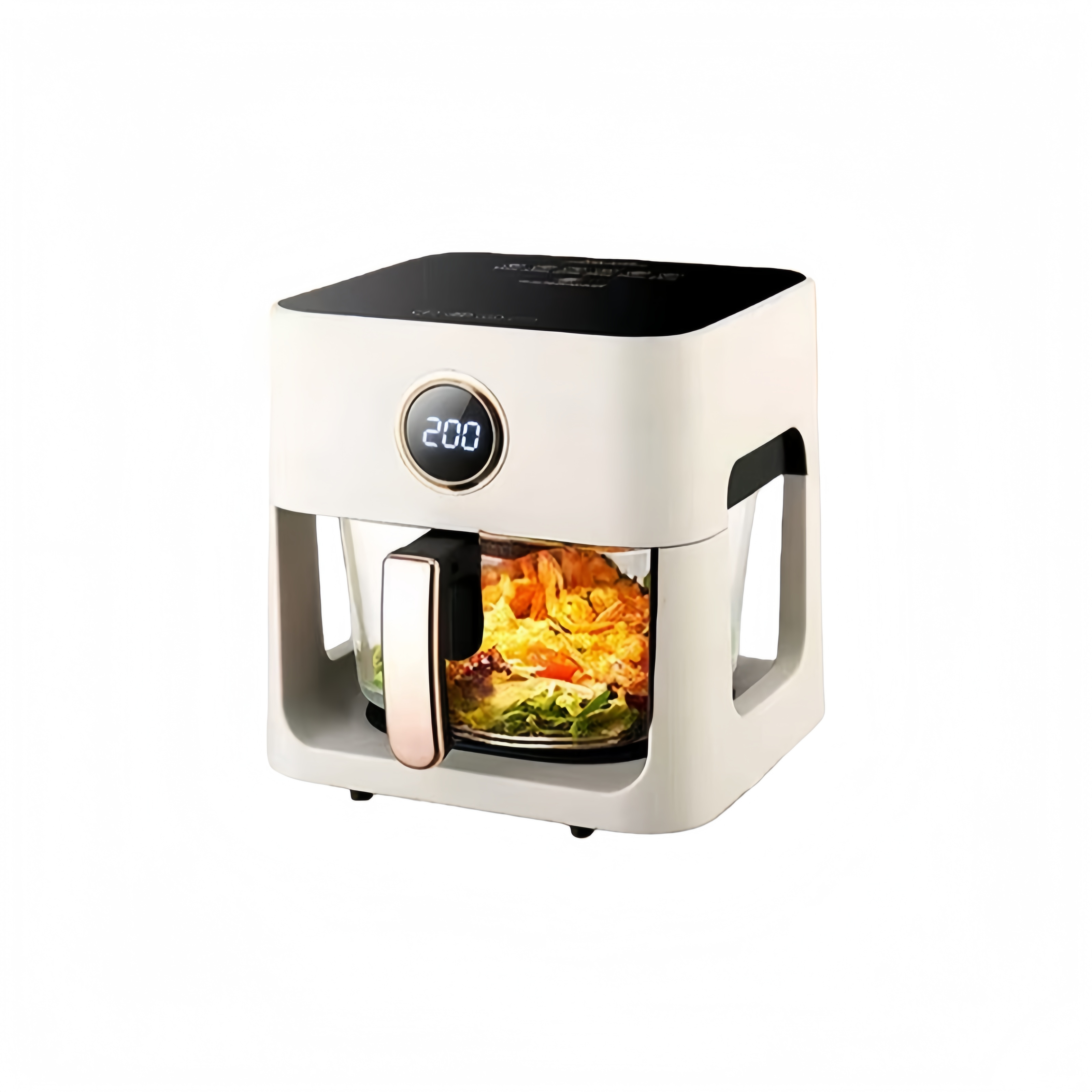 5L Smart Air Fryer – Touchscreen & White