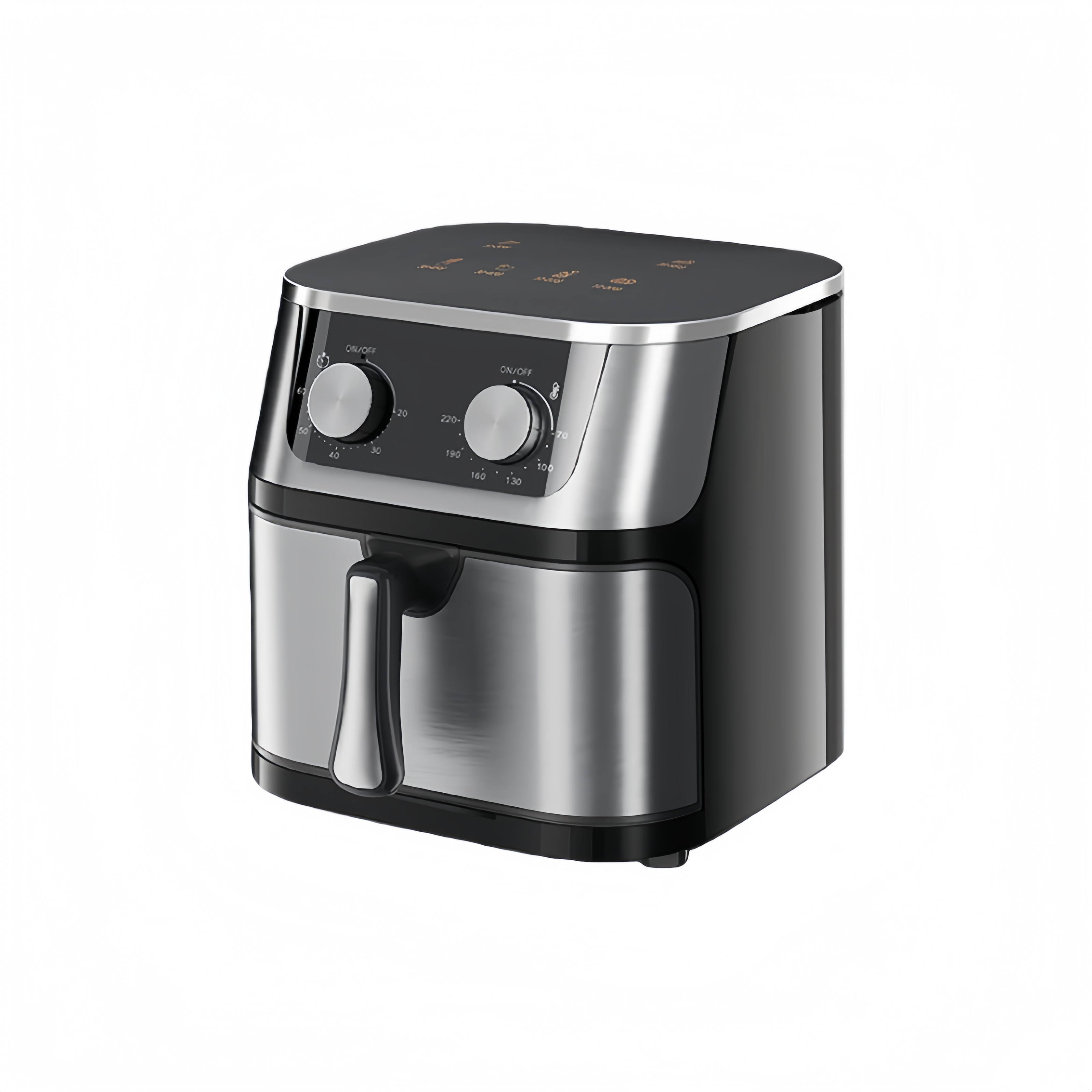 6L Smart Multifunction Air Fryer – Stainless Steel
