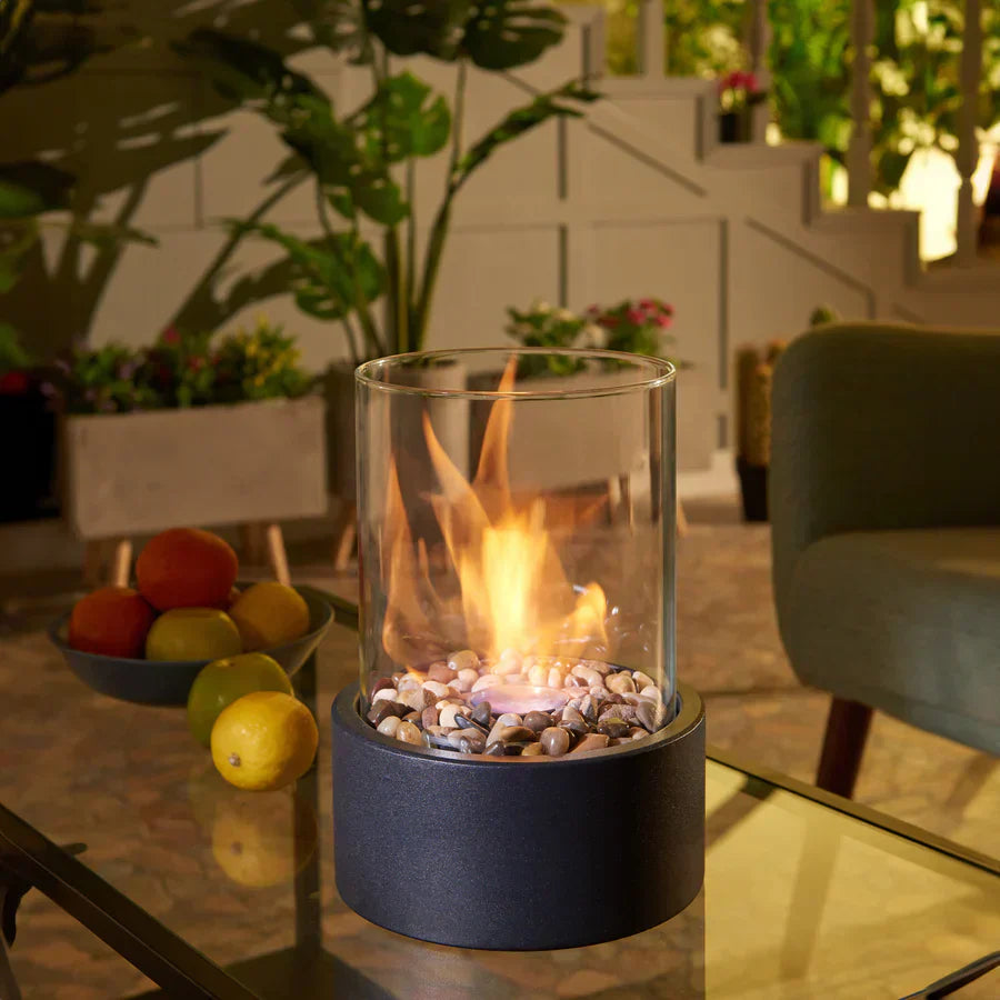 Portable fire bowl for a cozy atmosphere | Elegant & modern table fire bowl - Shakti