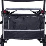 Heavy-duty rollator for seniors