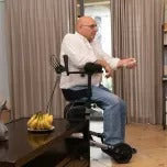 Heavy-duty rollator for seniors