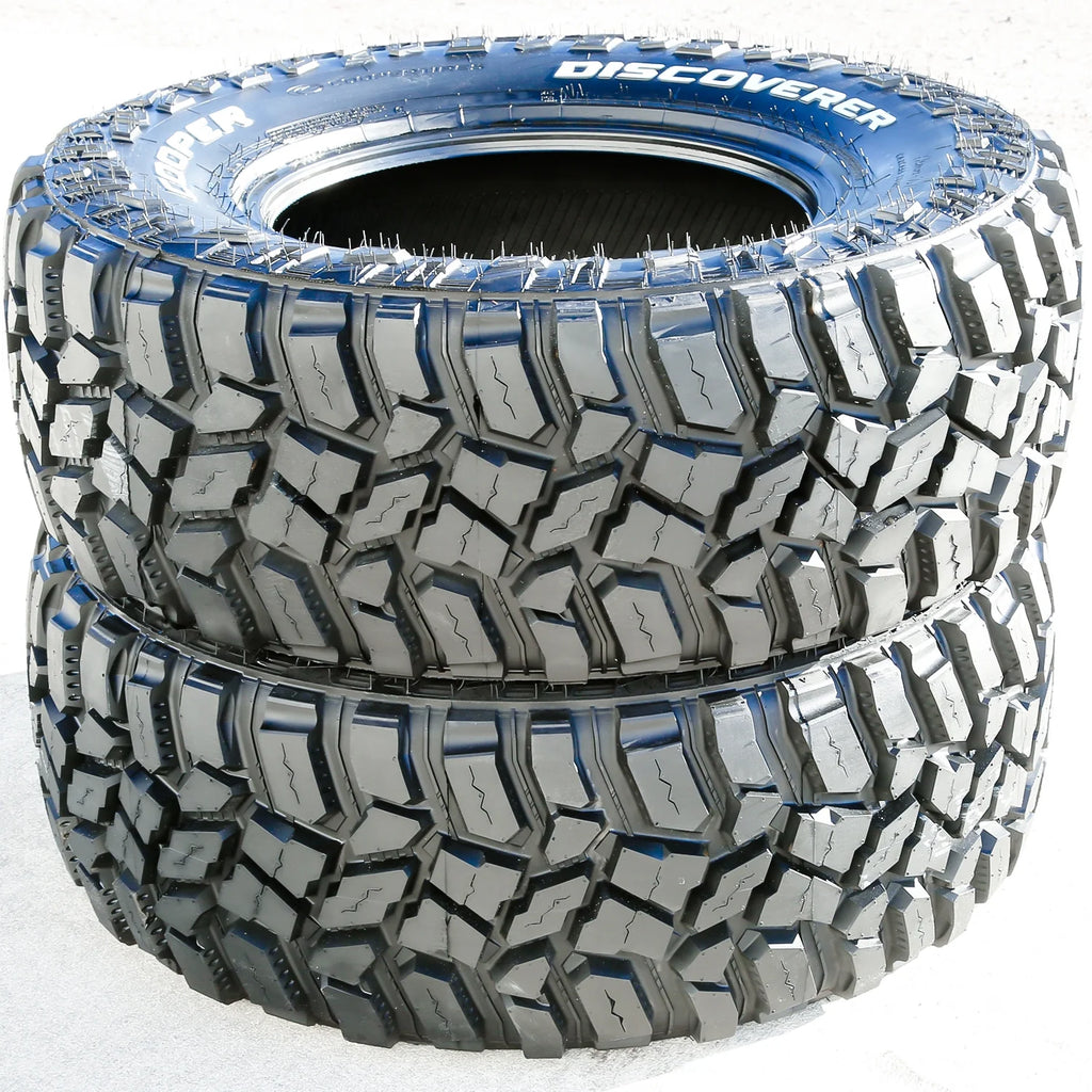Set of 4 Cooper Discoverer STT Pro 285/75R16 126/123Q E 10 Ply m/t mud Light Truck Tires