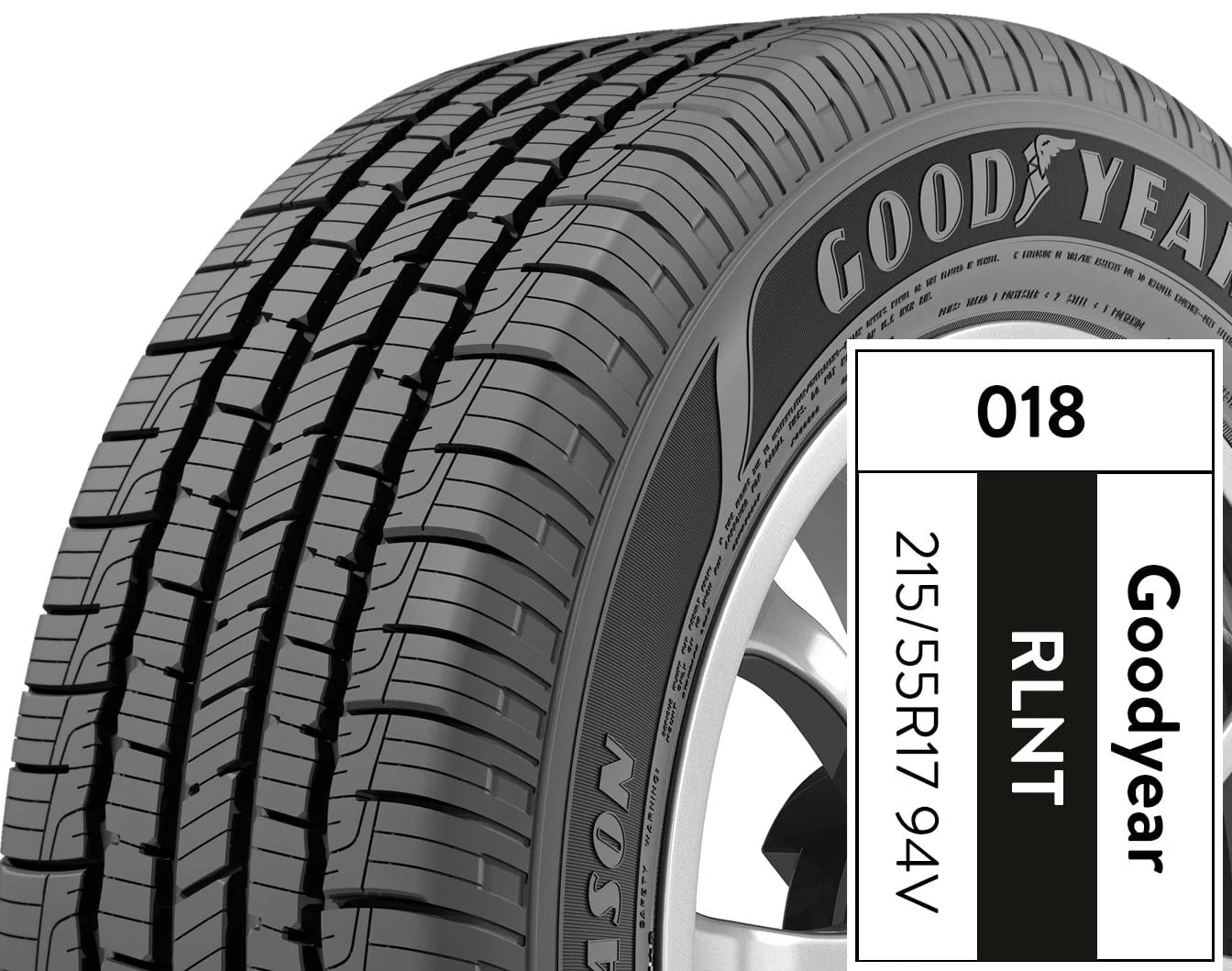 Goodyear Reliant All-Season 215/55R17 94V All-Season Tire