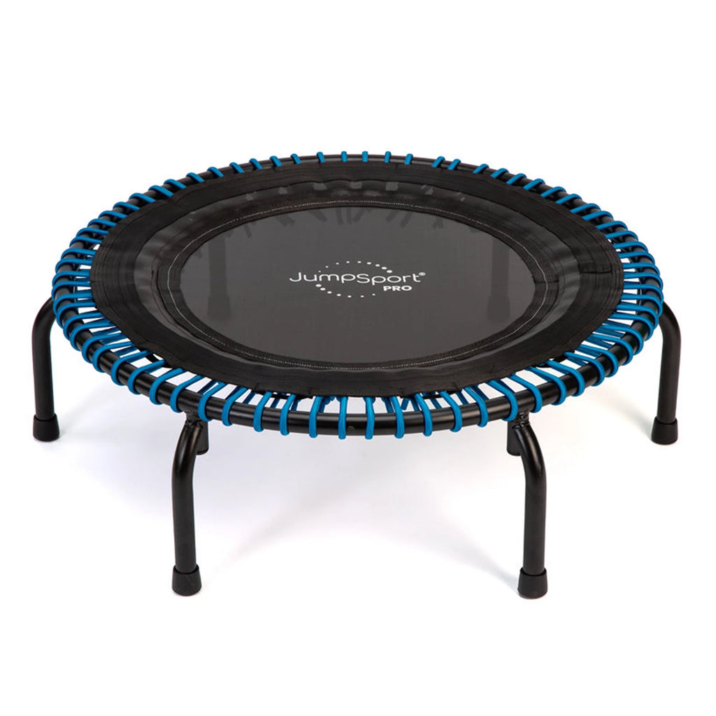 JumpSport 350 Pro Fitness 39" Cardio Workout Indoor Trampoline, Teal/Black